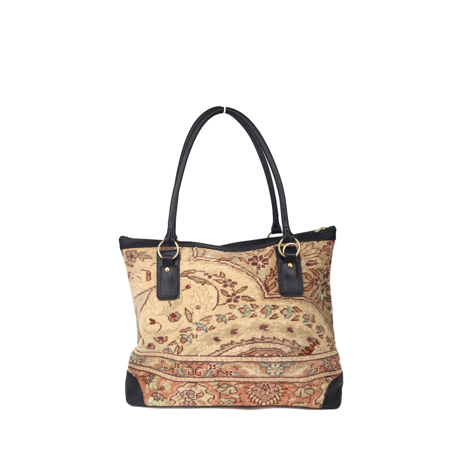 Tulia Kilim Tote Leather Bag