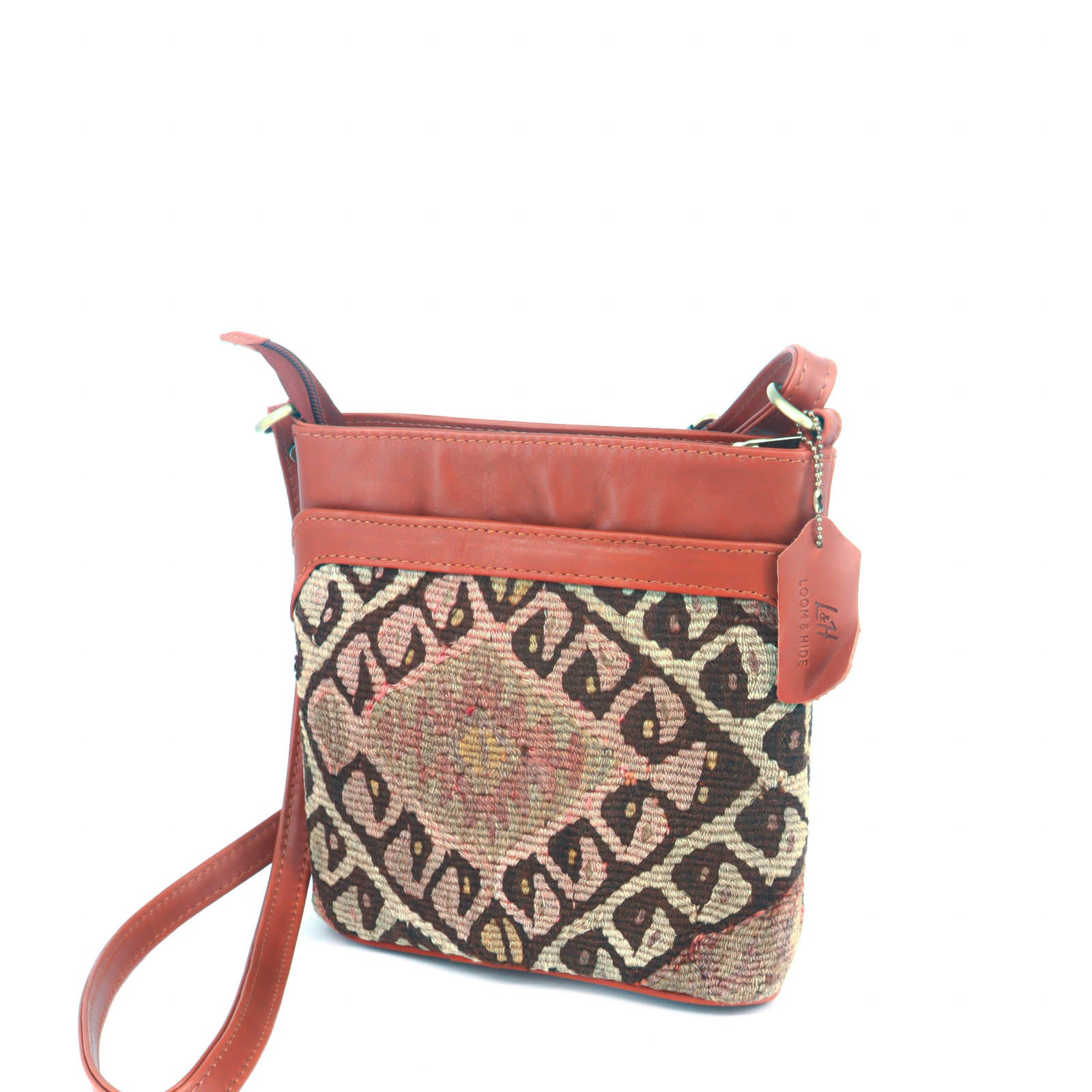 Lisboa crossbody leather bag