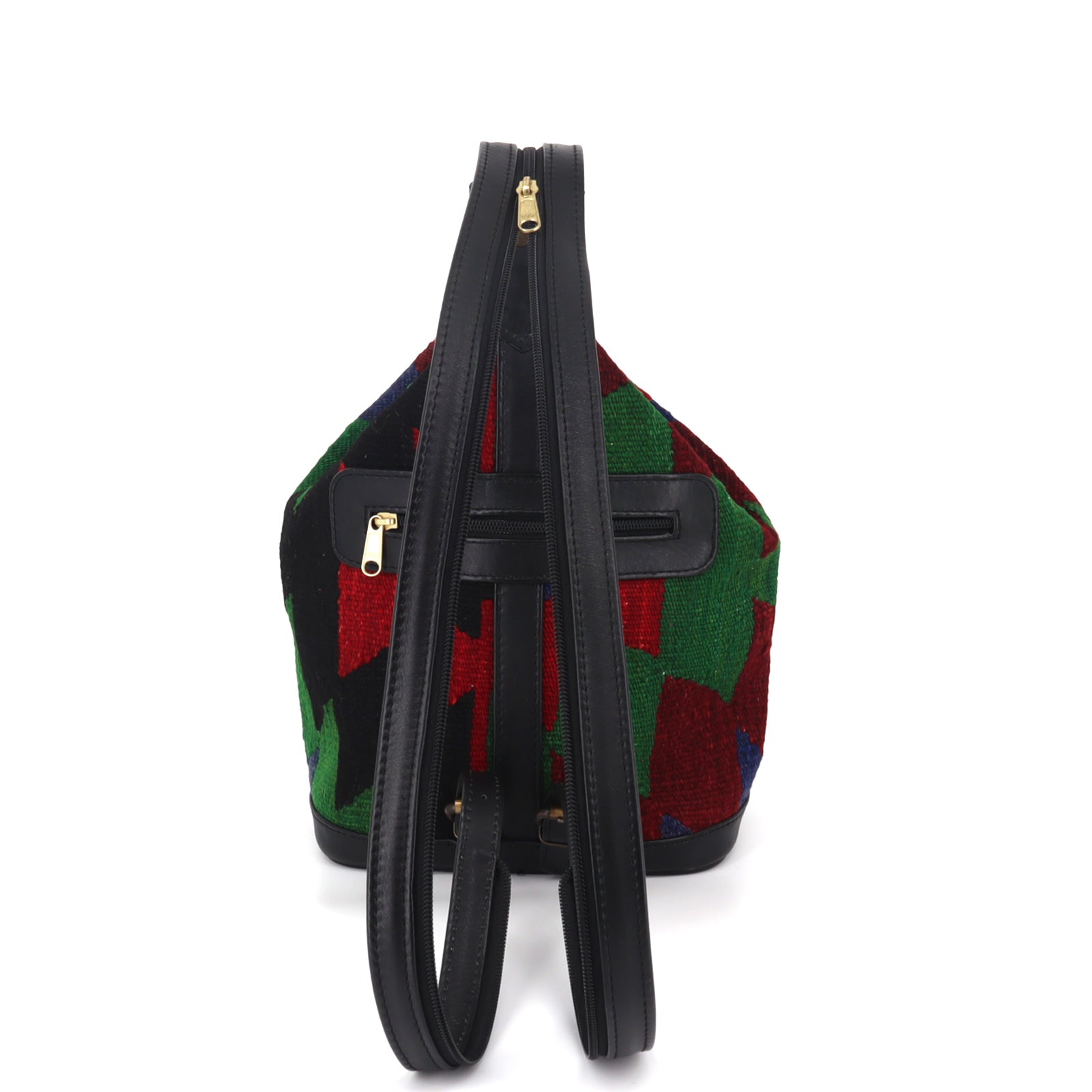 Samira Kilim Convertible Leather Backpack