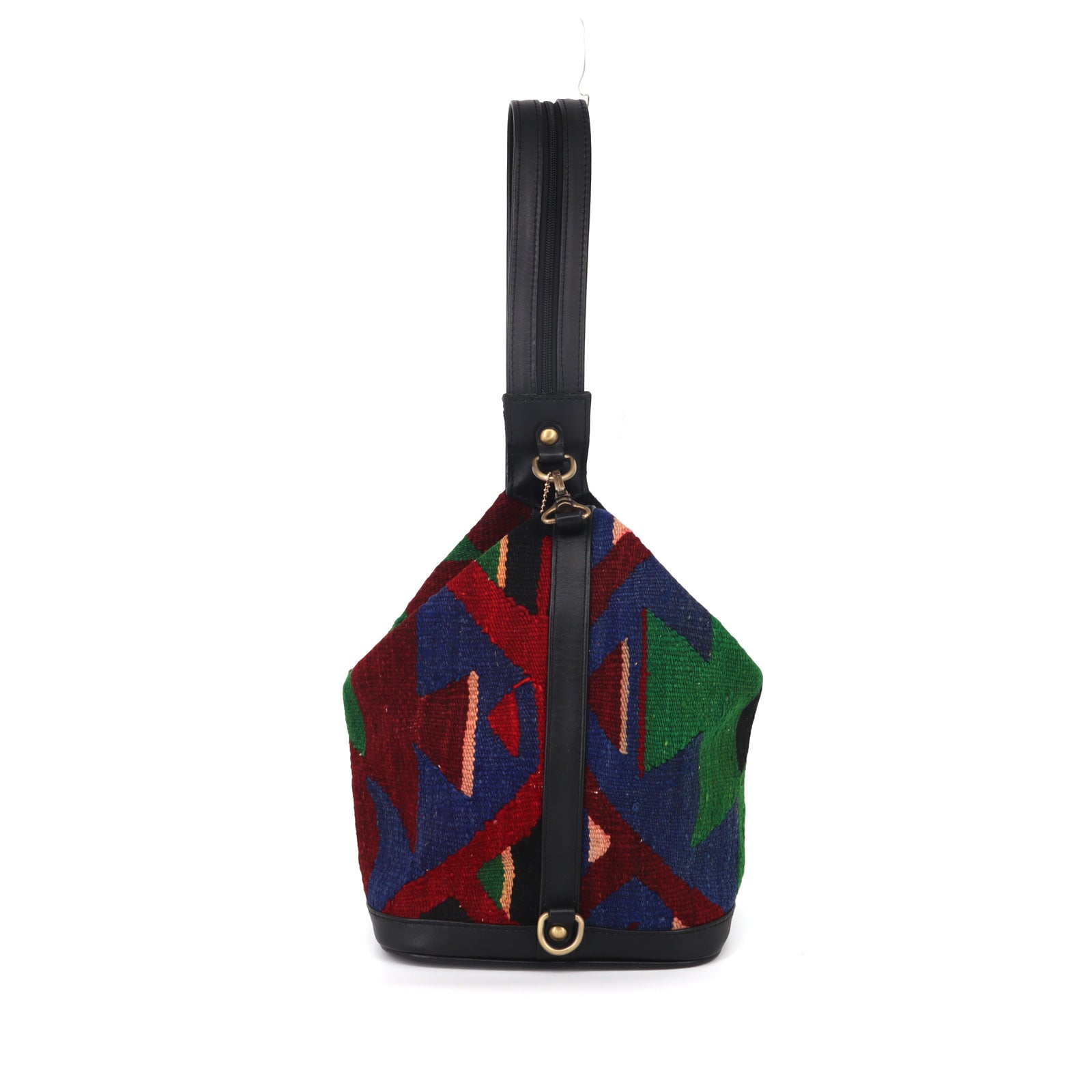 Samira Kilim Convertible Leather Backpack