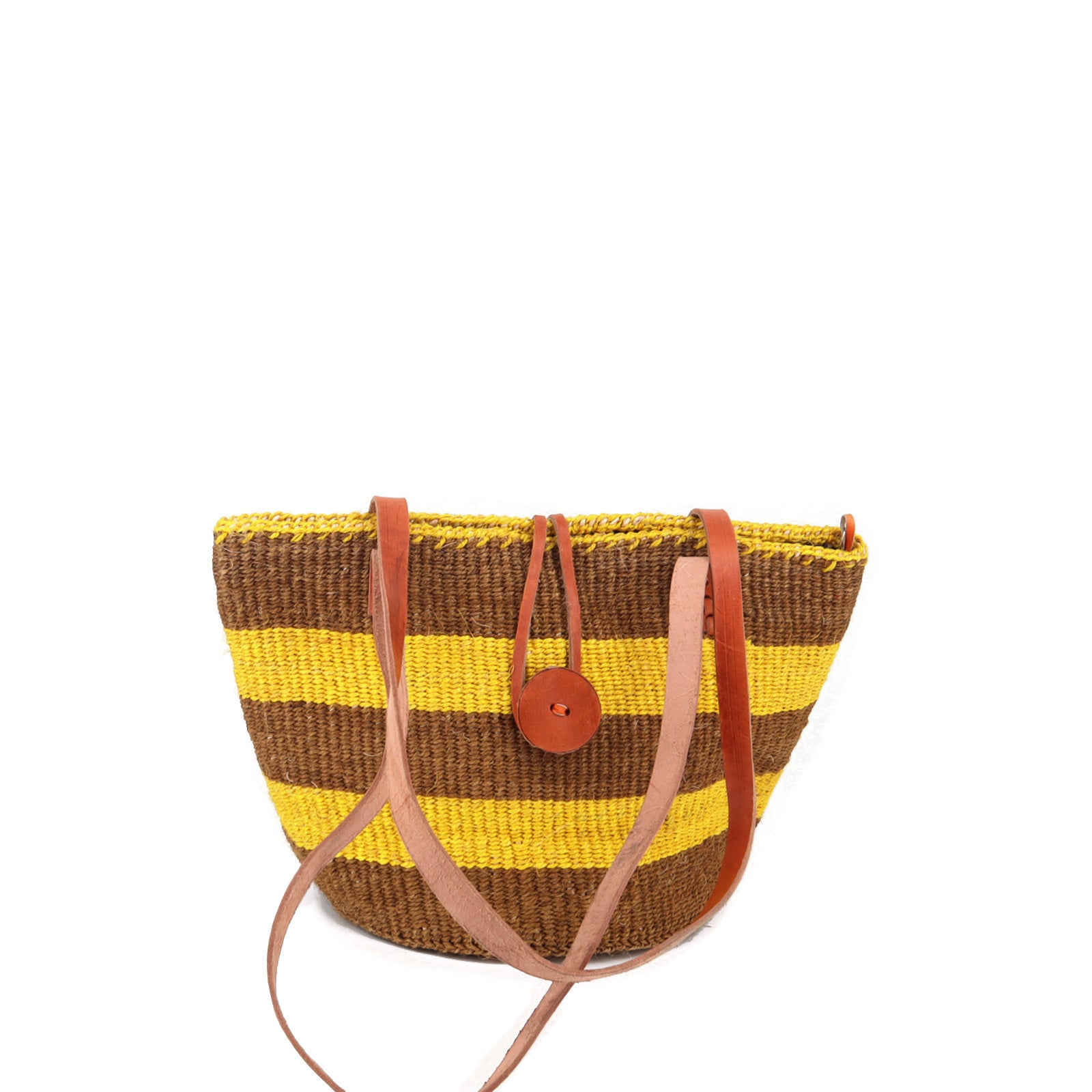 Neema Kiondo Sisal Fiber Basket Bag