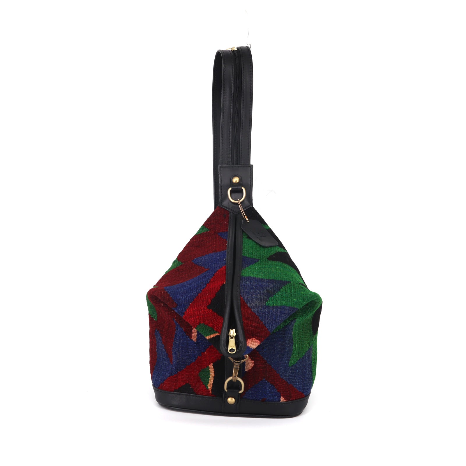Samira Kilim Convertible Leather Backpack