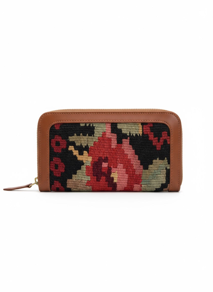 Damascus Kilim  Leather Wallet