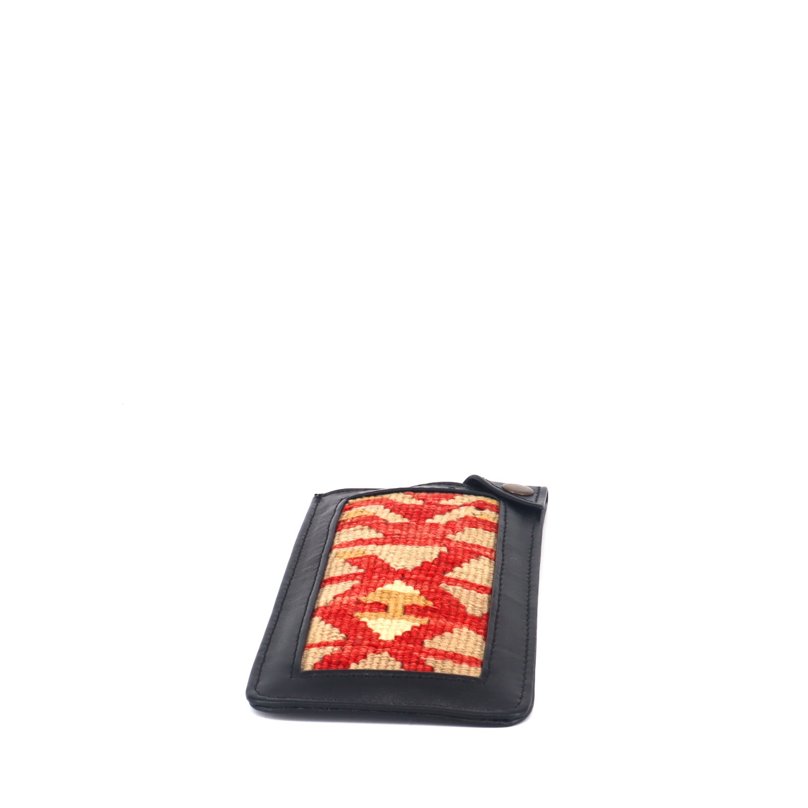 Anastasia Kilim Clutch Leather Bag - Image 3