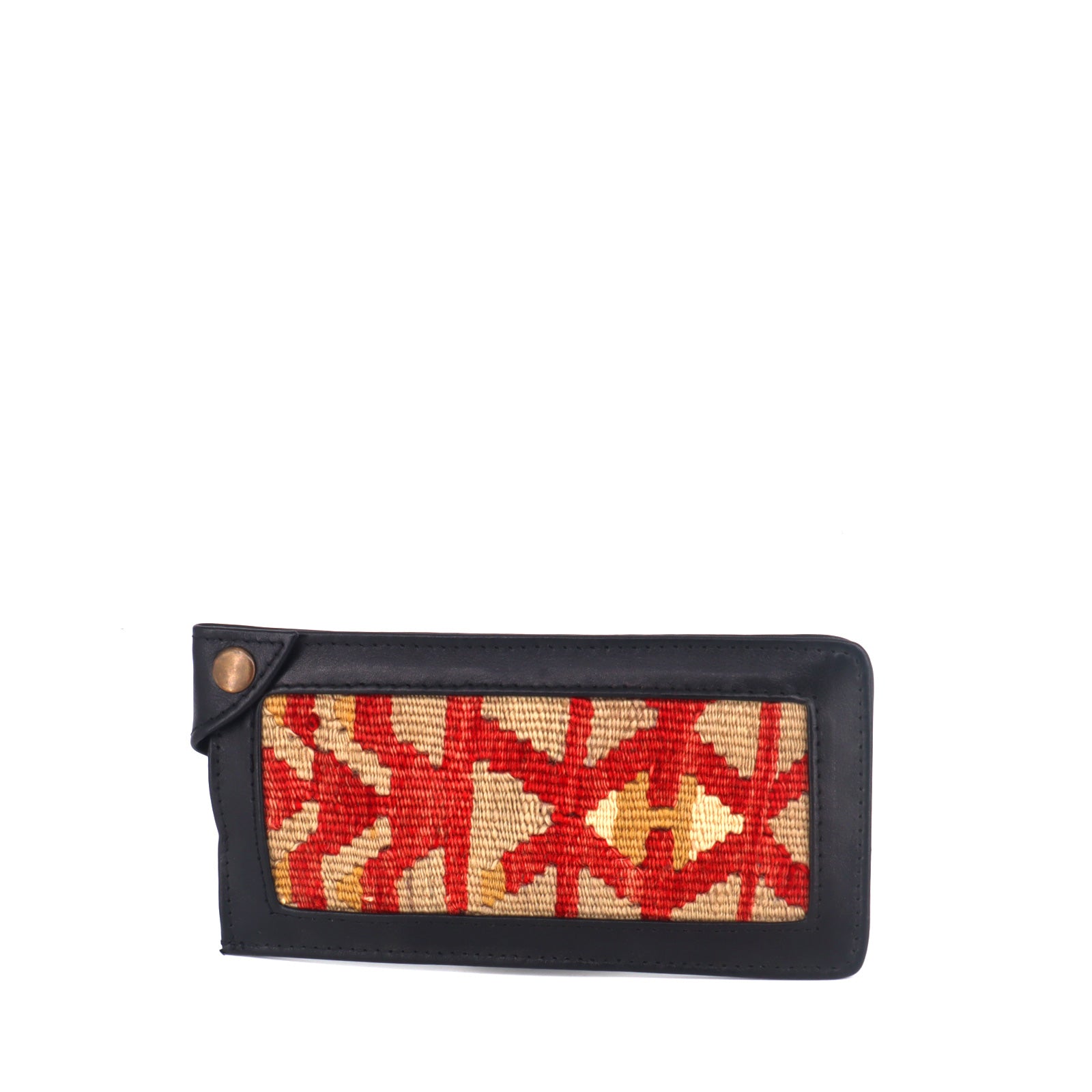 Anastasia Kilim Clutch Leather Bag