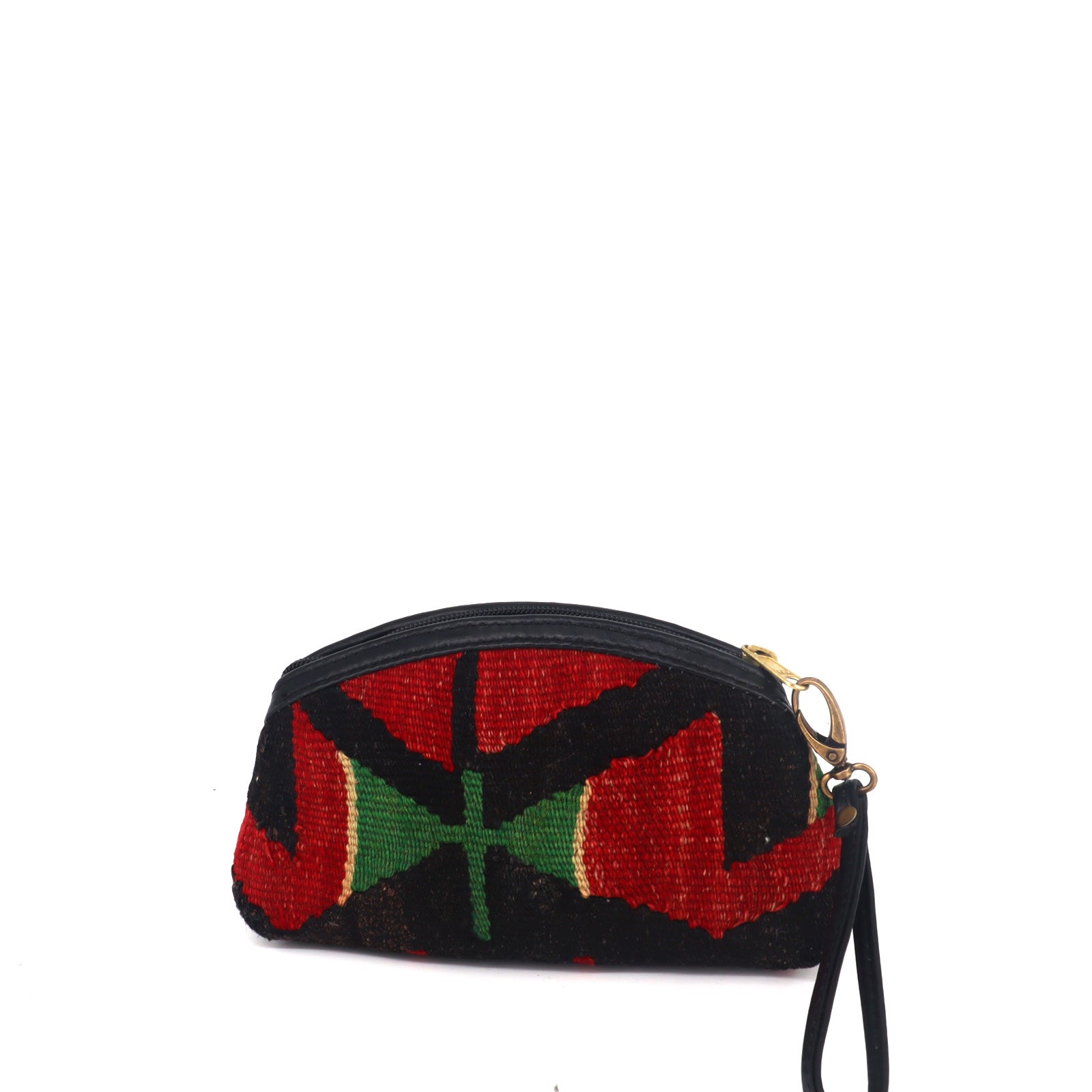 Barcelona Kilim Clutch Leather Bag