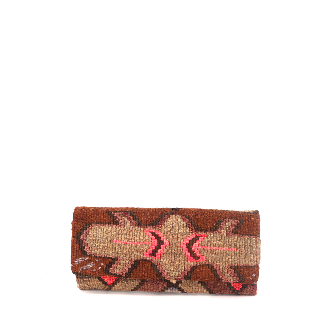 Florence Kilim Clutch Leather Bag
