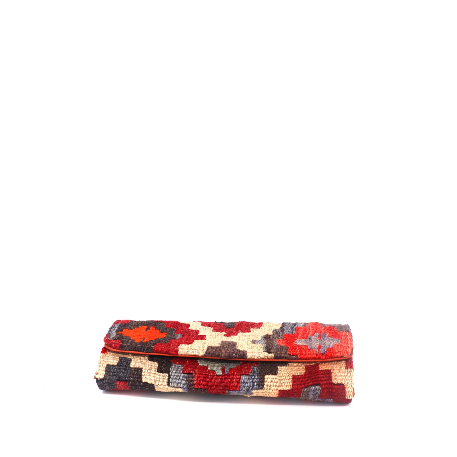 Isfahan Kilim Clutch Leather Bag - Image 2
