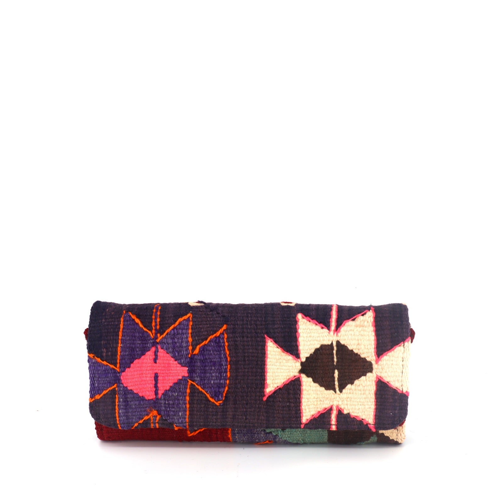 Layla Kilim Clutch Leather Bag