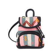 Antalya Kilim Leather Backpacks Bag