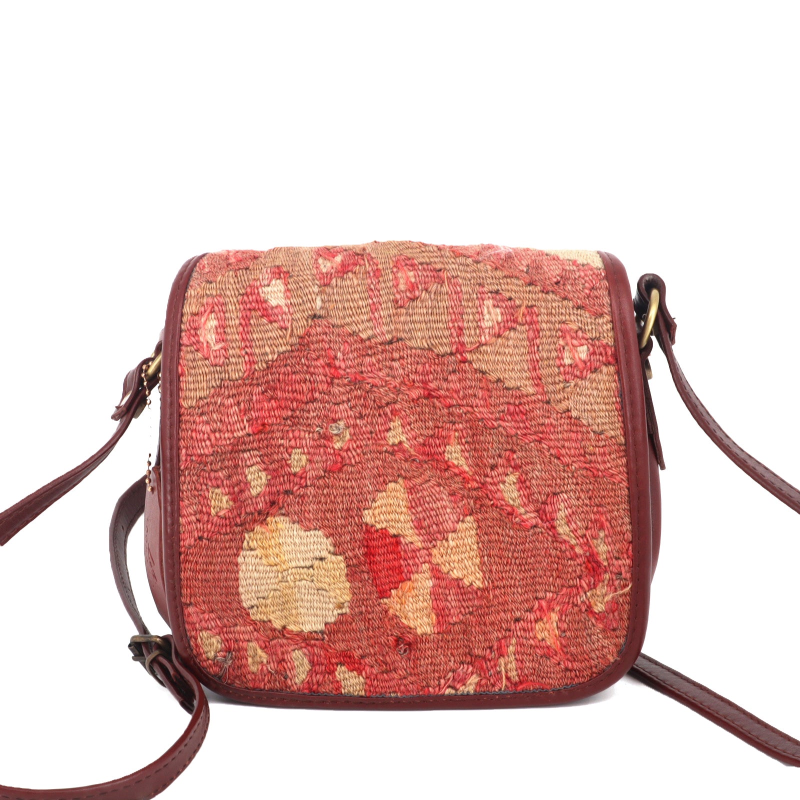 Dervish Kilim Leather Crossbody Bag
