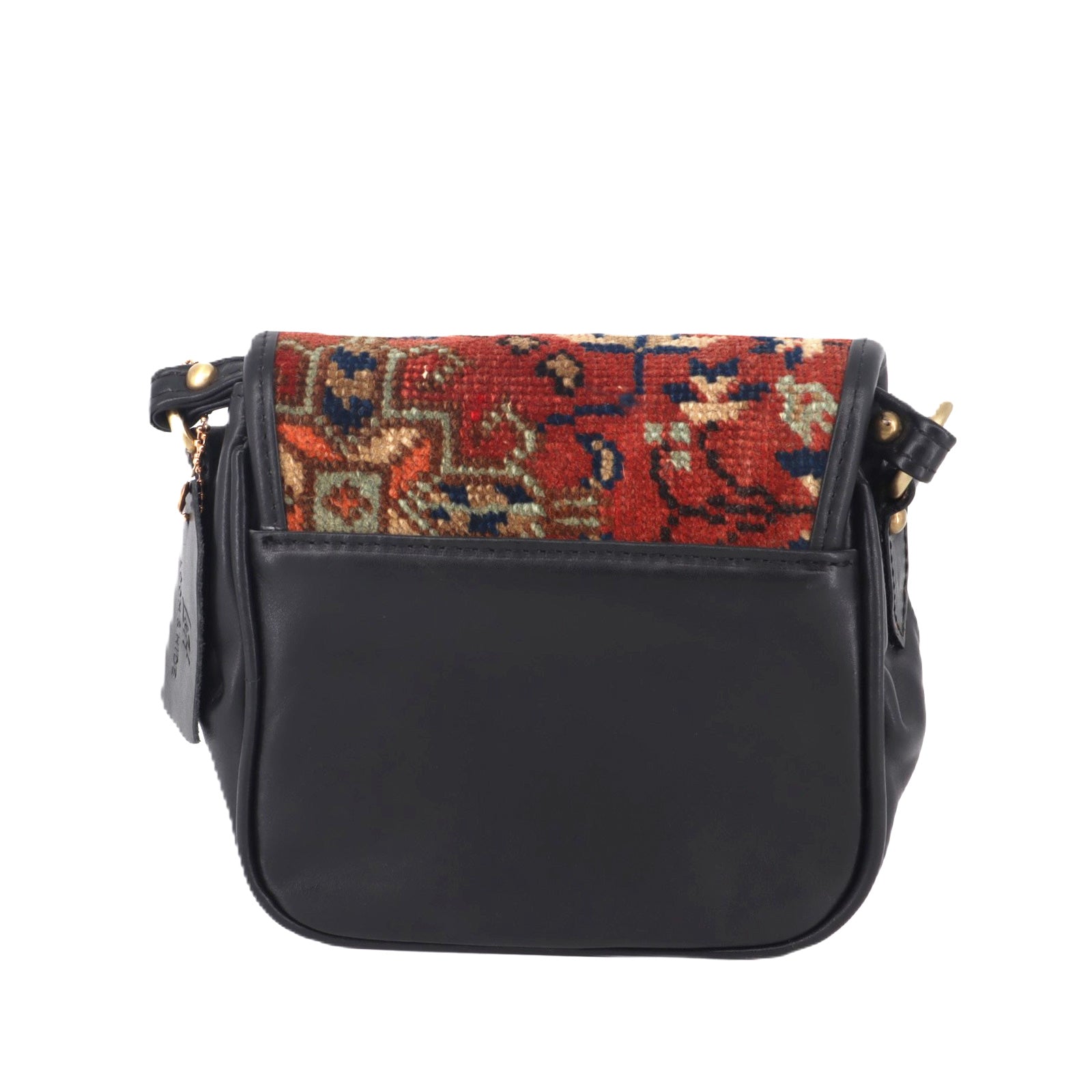 Atlas Kilim Leather Crossbody Bag