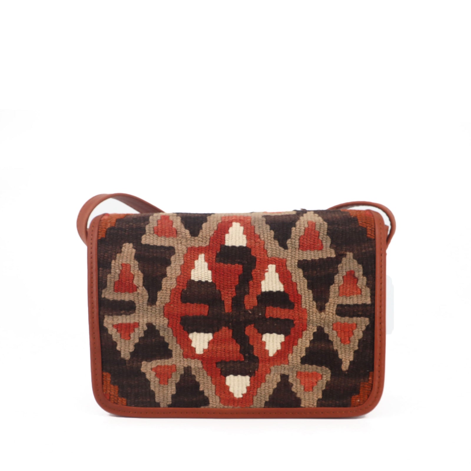 Savannah Kilim Leather Crossbody Bag