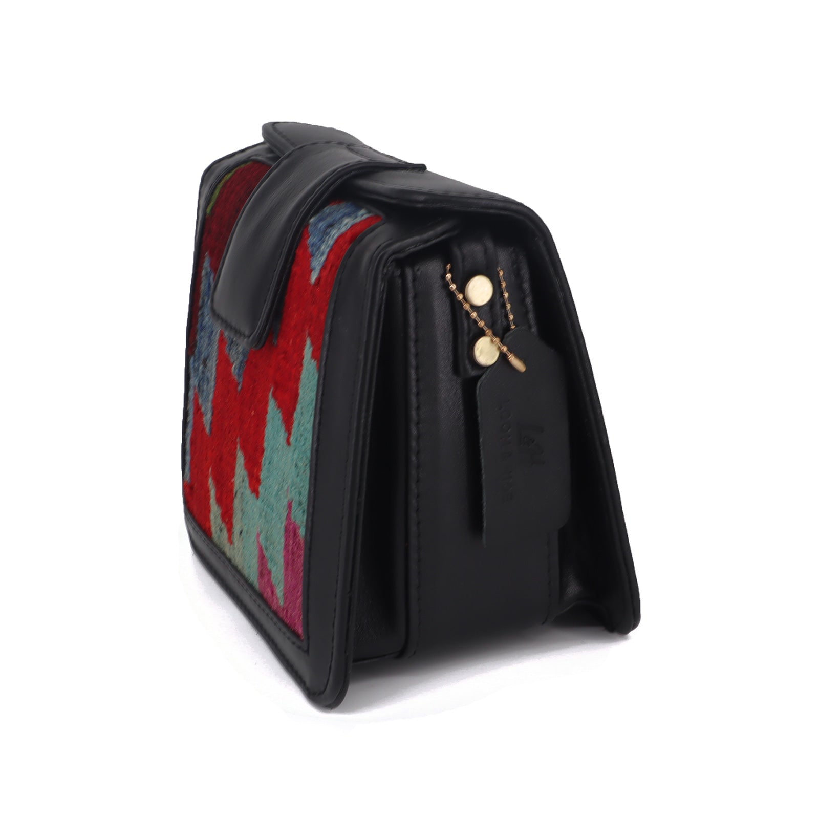 Anatolia Kilim Leather Crossbody Bag
