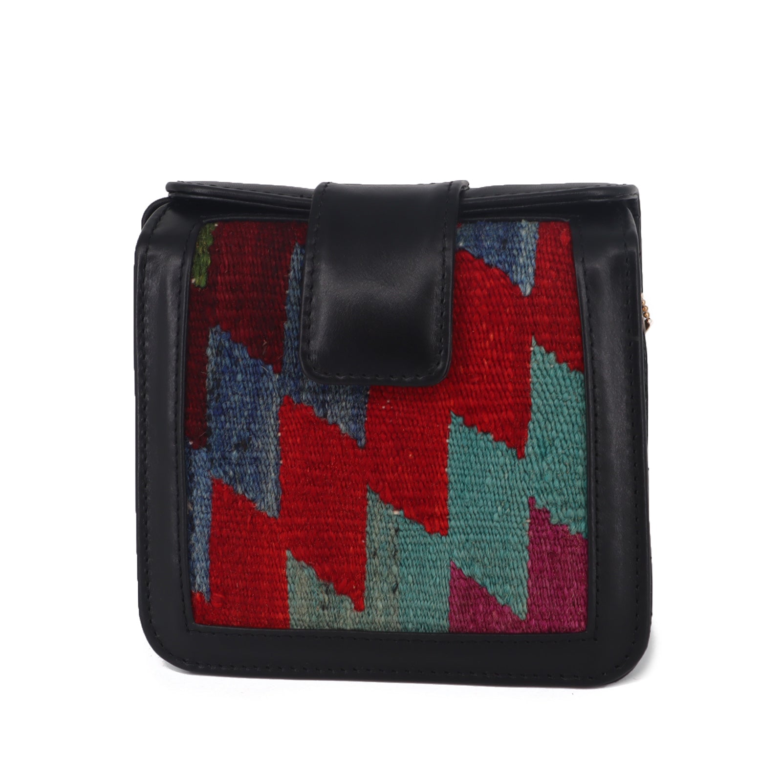 Anatolia Kilim Leather Crossbody Bag