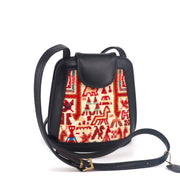Solan Kilim Leather Crossbody Bag