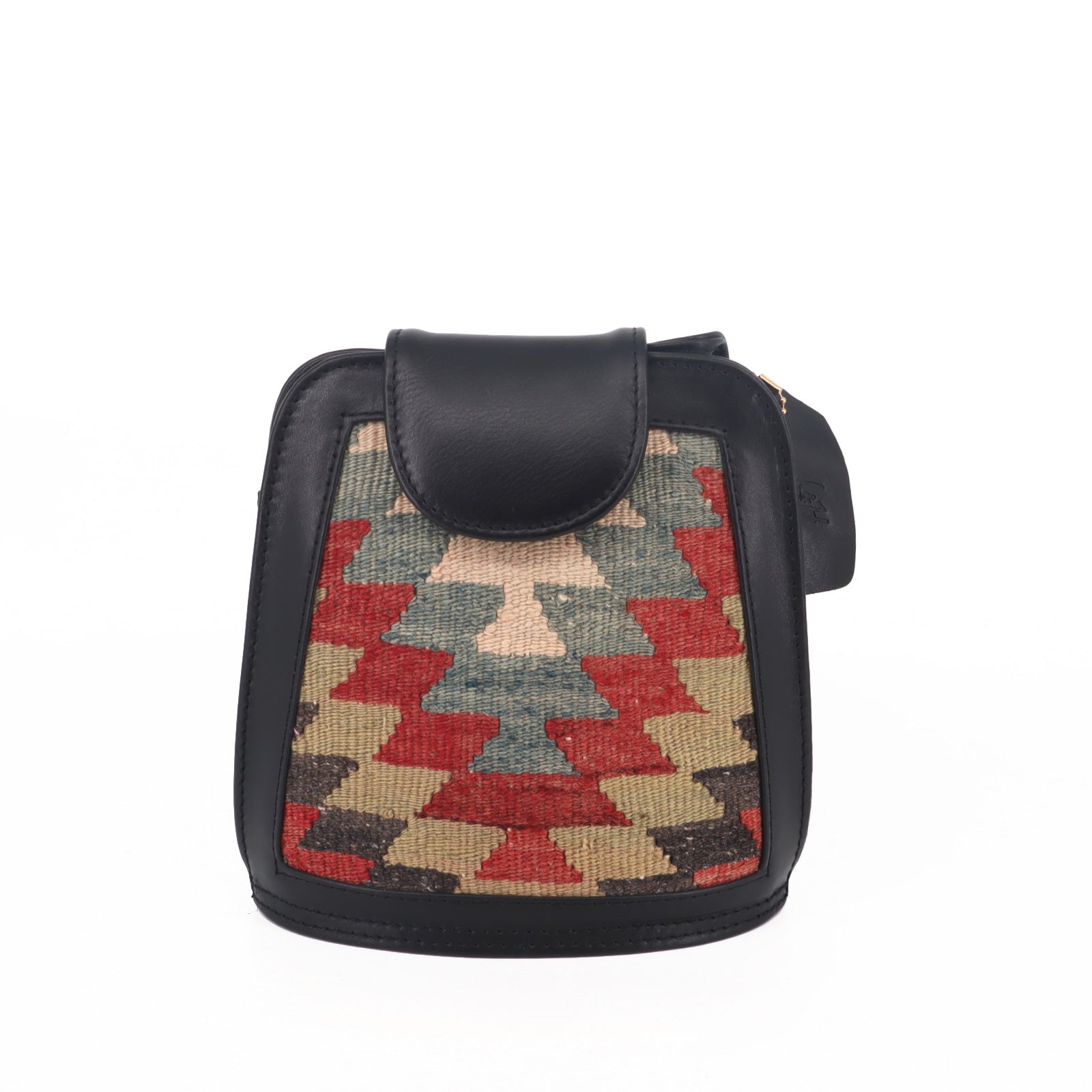Nomad Kilim Leather Crossbody Bag