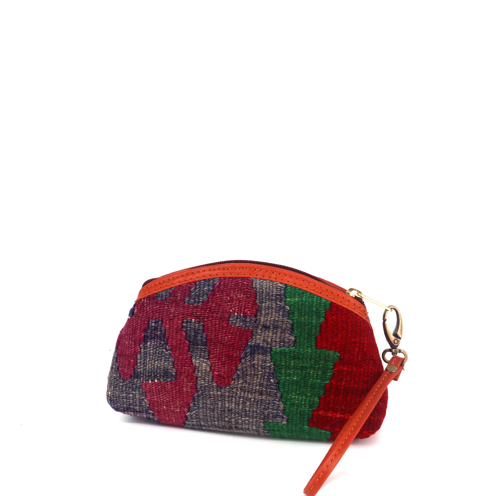 Nadia Kilim Clutch Leather Bag - Image 2