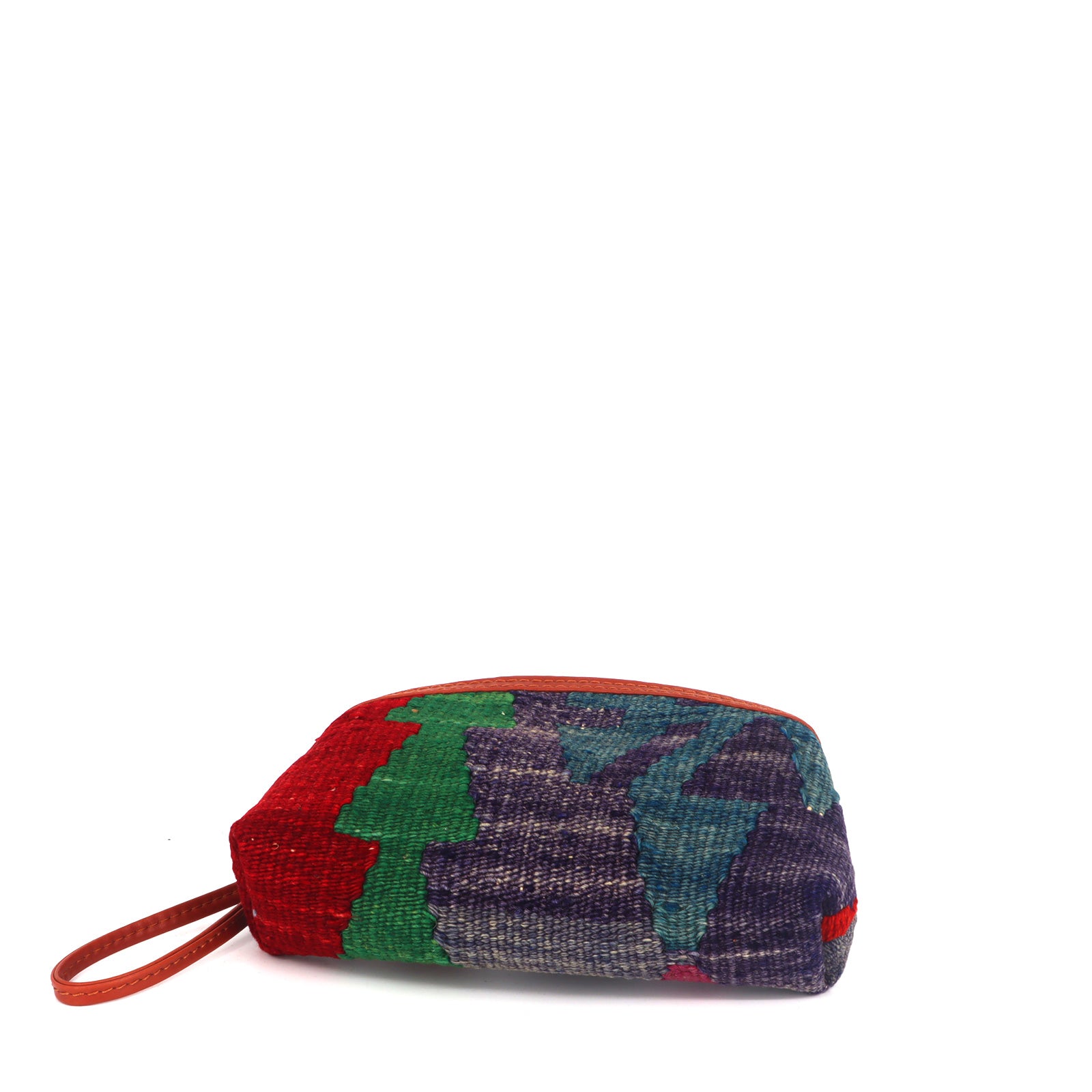 Nadia Kilim Clutch Leather Bag - Image 3