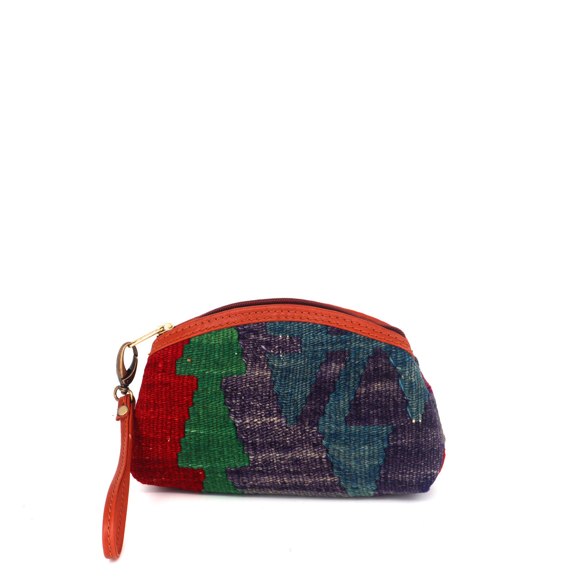 Nadia Kilim Clutch Leather Bag