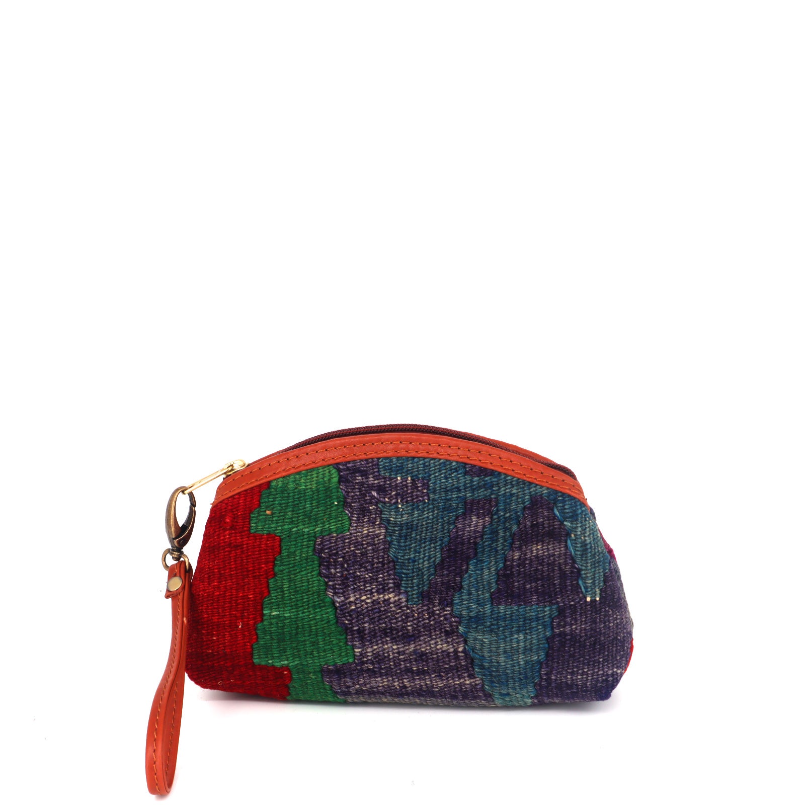 Nadia Kilim Clutch Leather Bag