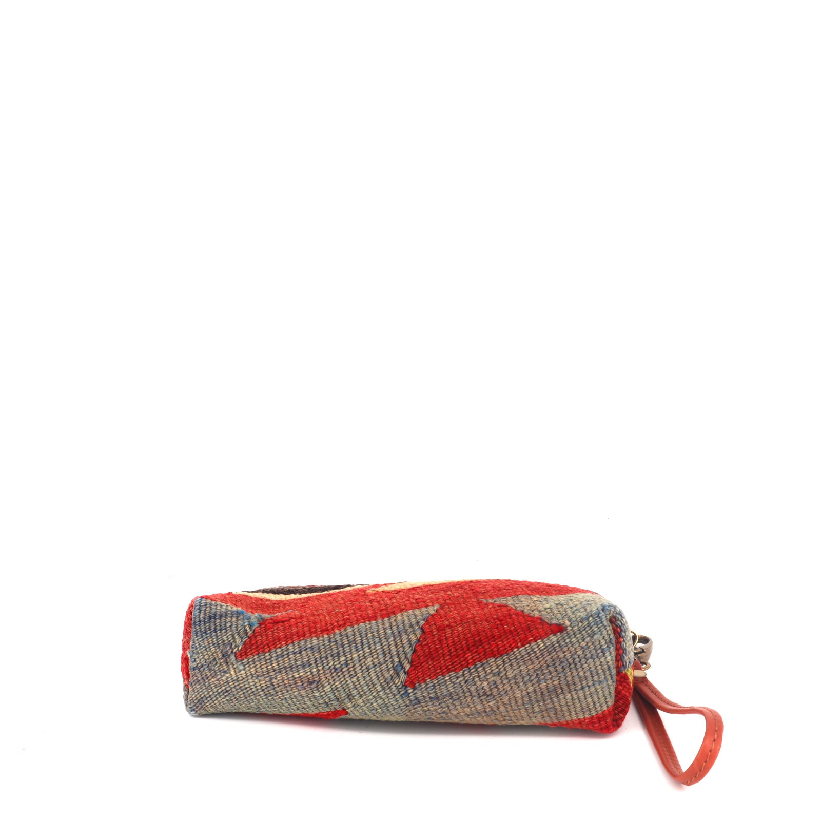 Osaka Kilim Clutch Leather Bag - Image 5