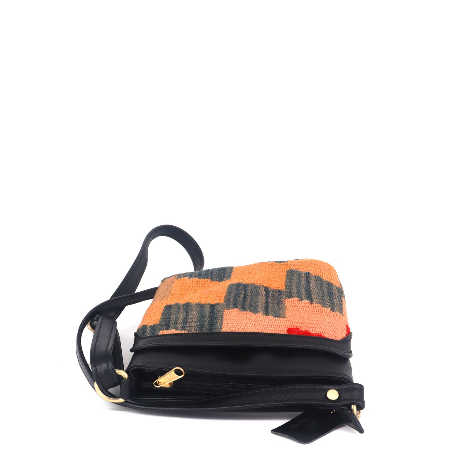 Sofia Kilim Crossbody Leather Bag - Image 5
