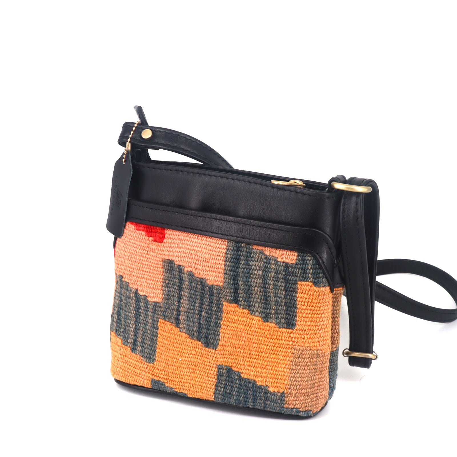 Sofia Kilim Crossbody Leather Bag - Image 6