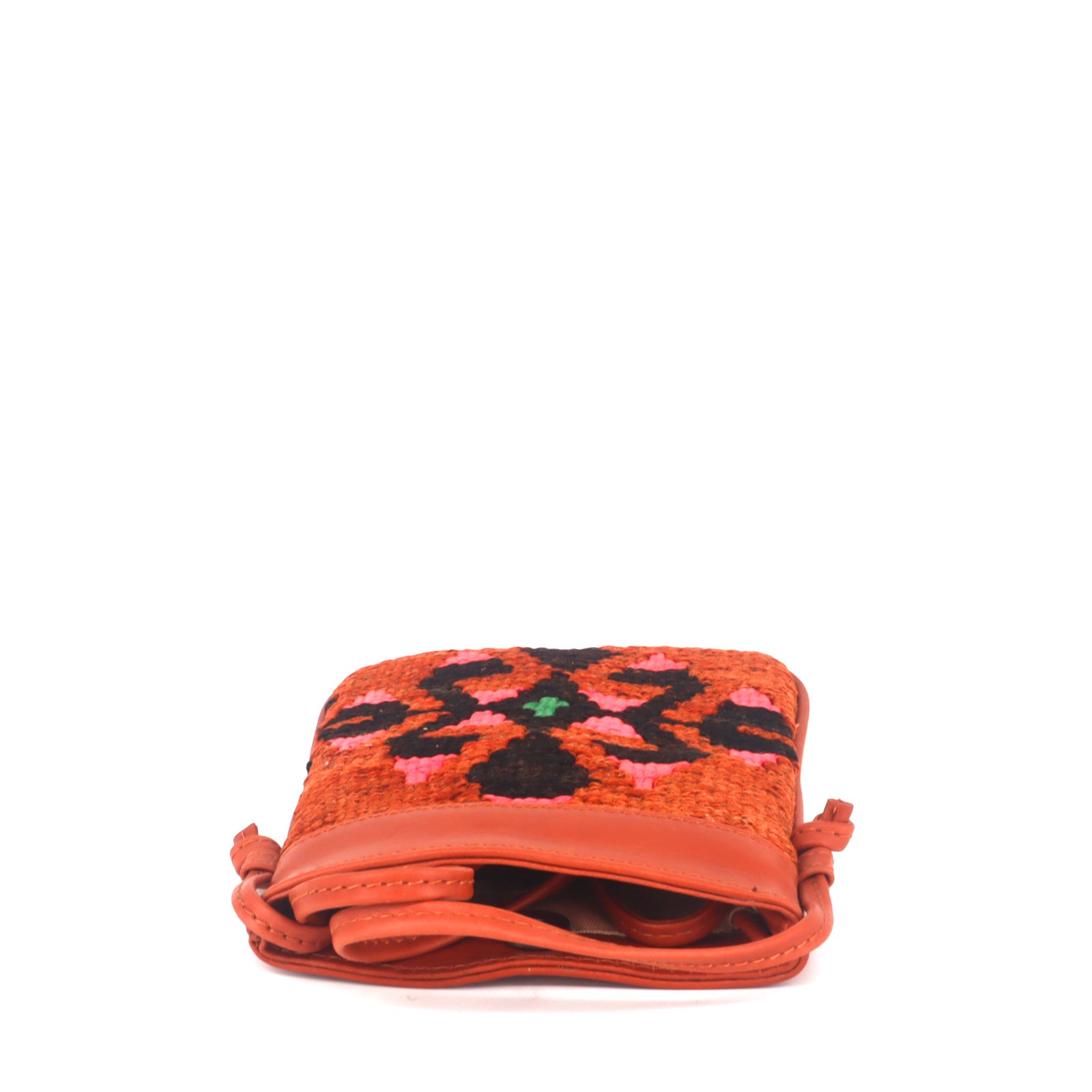 Tabriz Kilim Crossbody Leather Bag - Image 4
