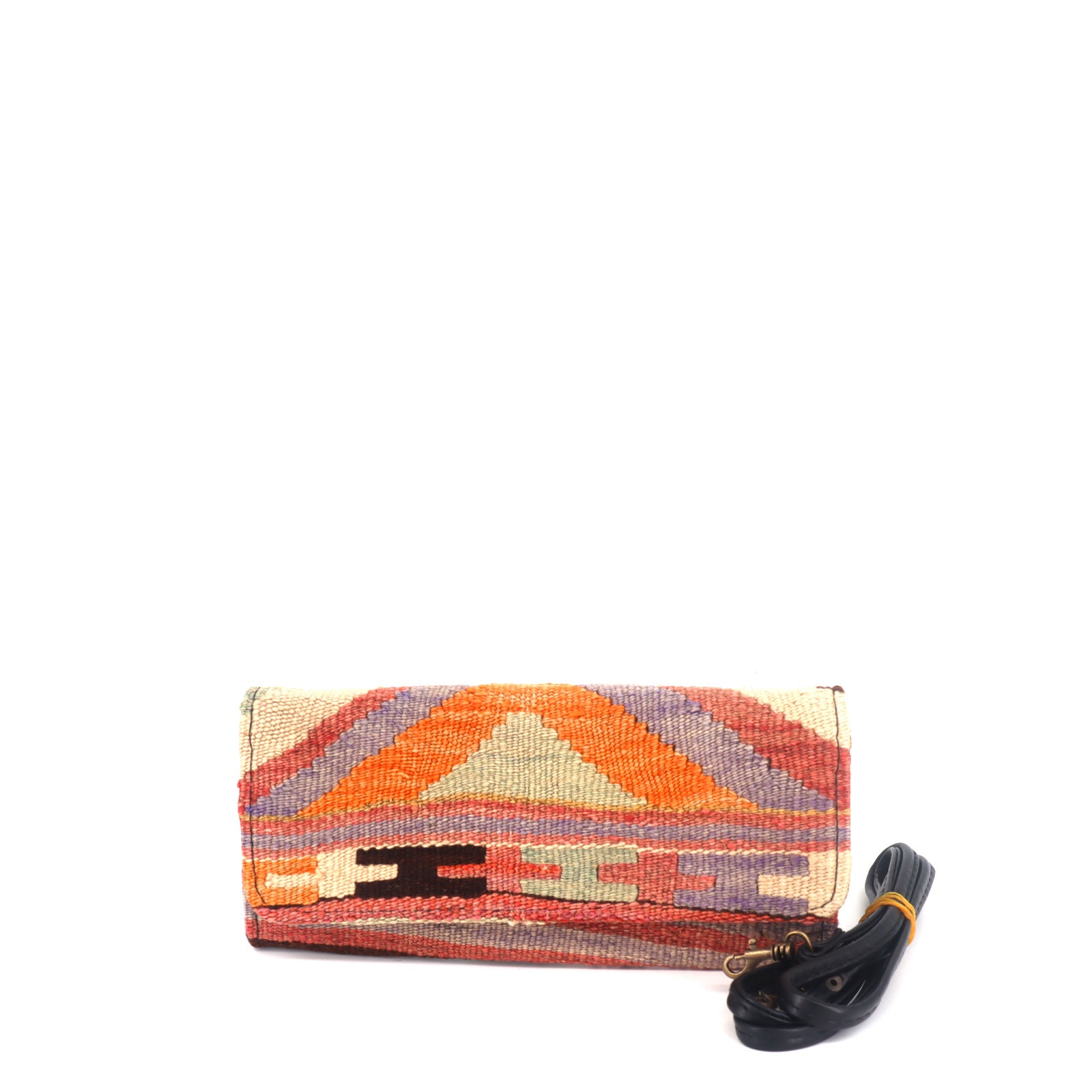 Tango Kilim Clutch Leather Bag