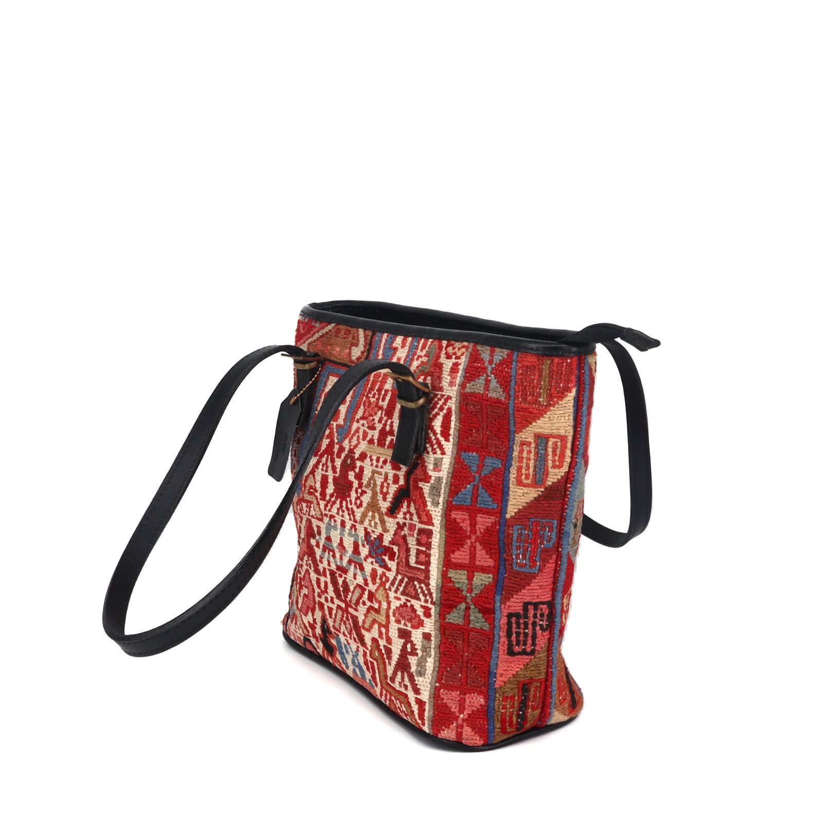 Elysium Kilim Leather Tote Bag