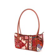 Atlas Kilim Leather Shoulder Bag
