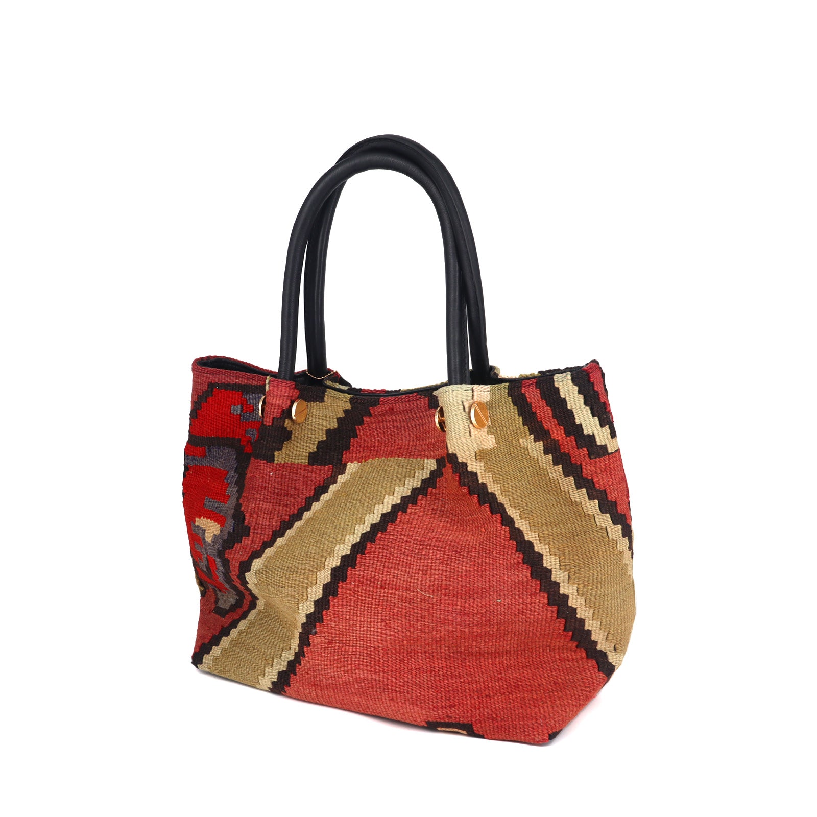 Polaris Kilim Leather Shoulder Bag