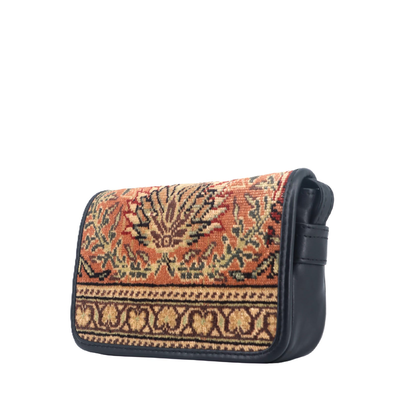 Bazaar Kilim Leather Crossbody Bag