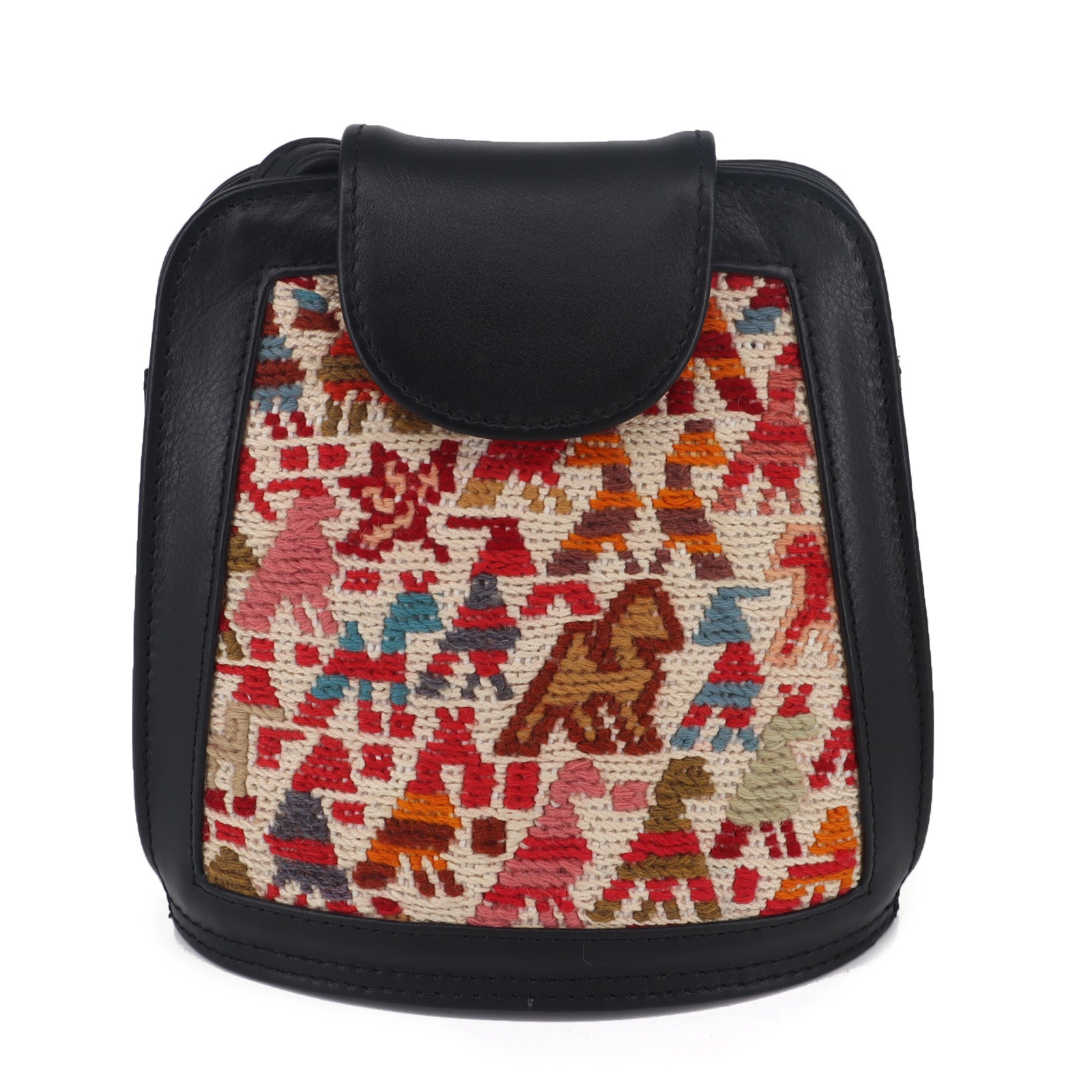 Kalahari Kilim Leather Crossbody Bag