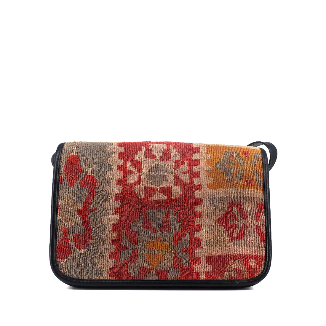 Zephyr Kilim Leather Crossbody Bag