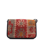 Zephyr Kilim Leather Crossbody Bag