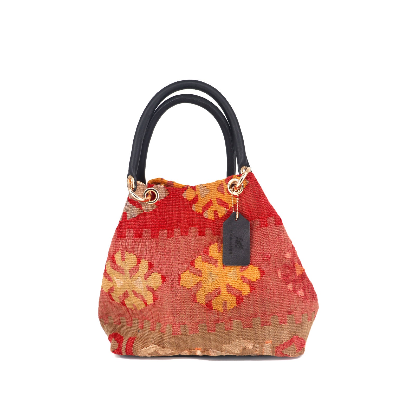 Nubia Kilim Leather Satchel Bag