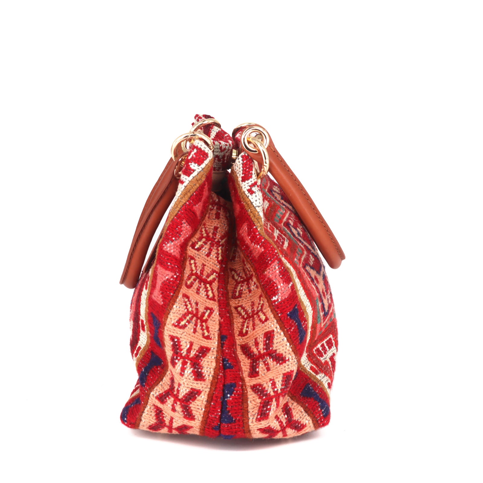 Sirocco Kilim Leather Satchel Bag
