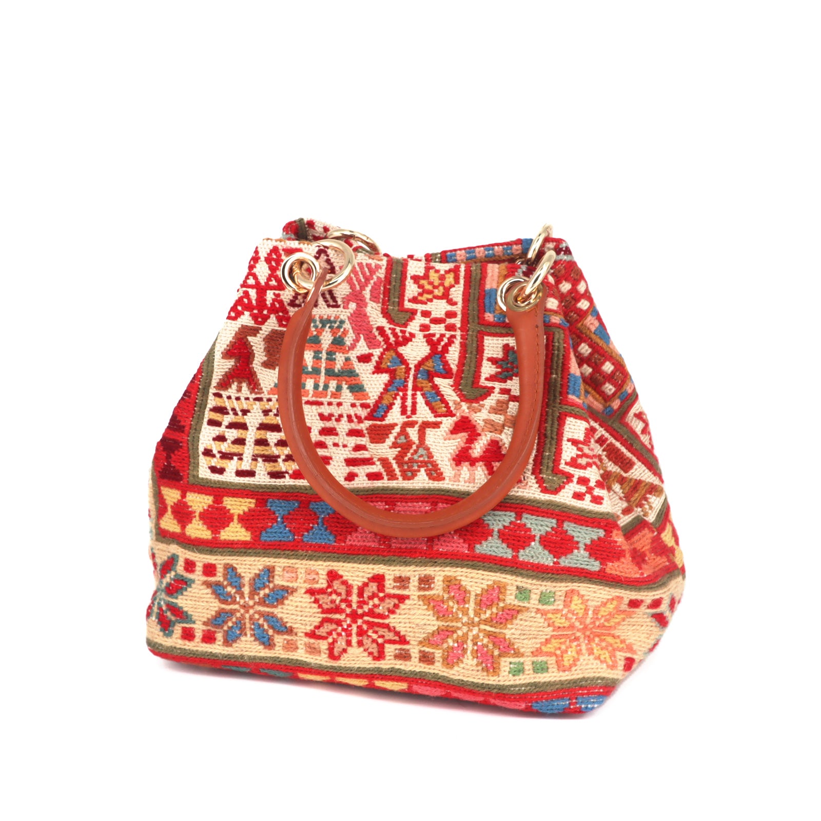Kismet Kilim Leather Satchel Bags