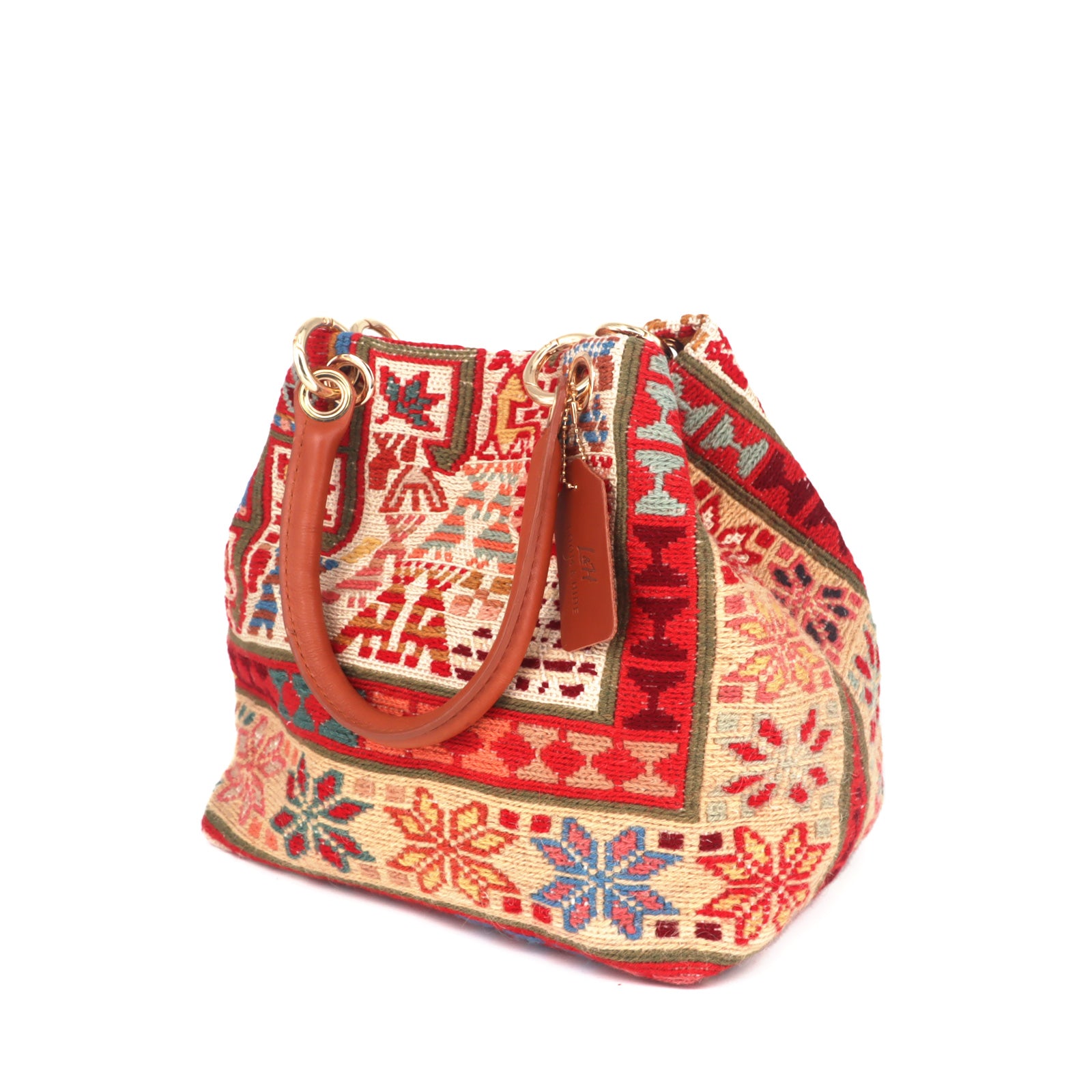Kismet Kilim Leather Satchel Bags