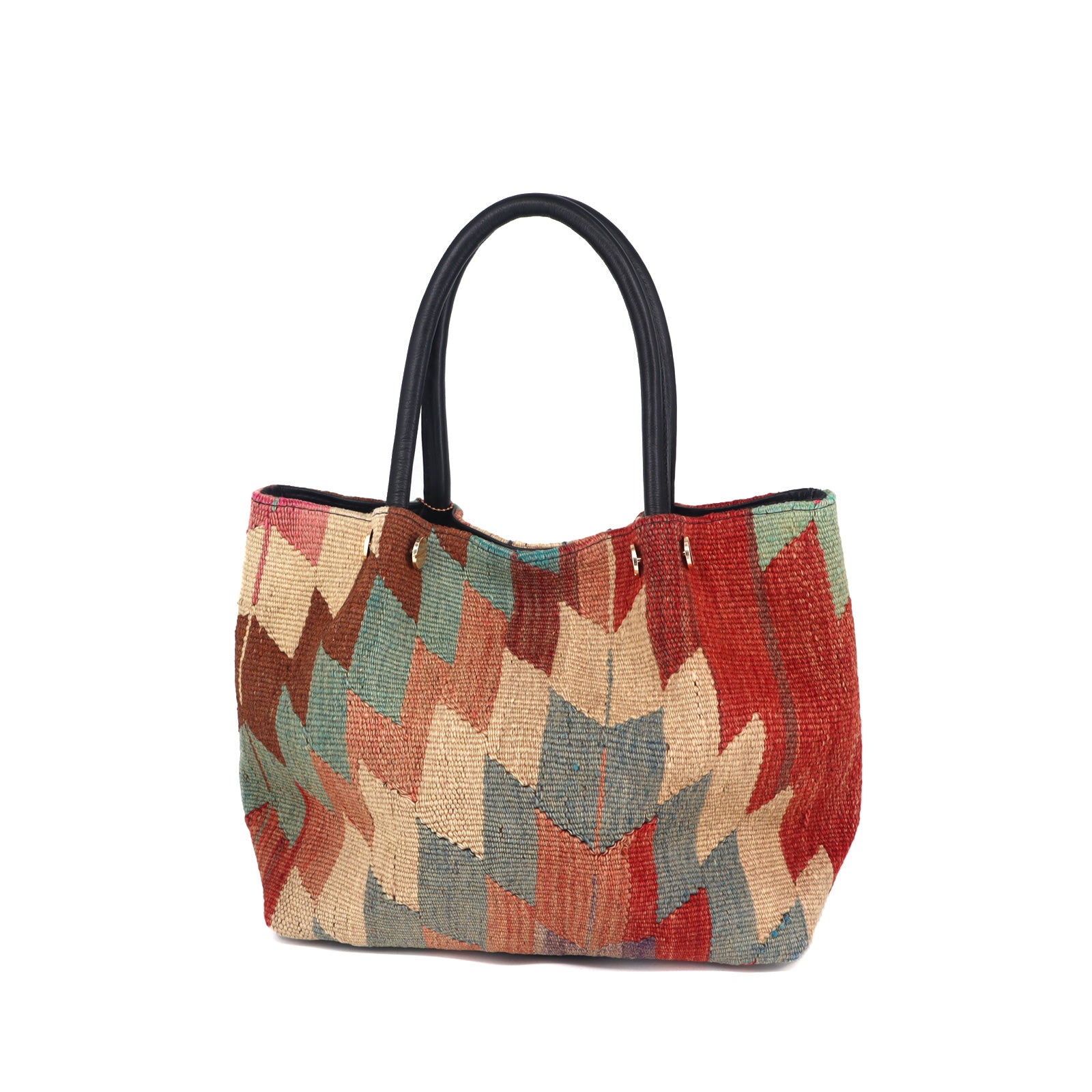 Caravaggio Kilim Leather Shoulder Bag