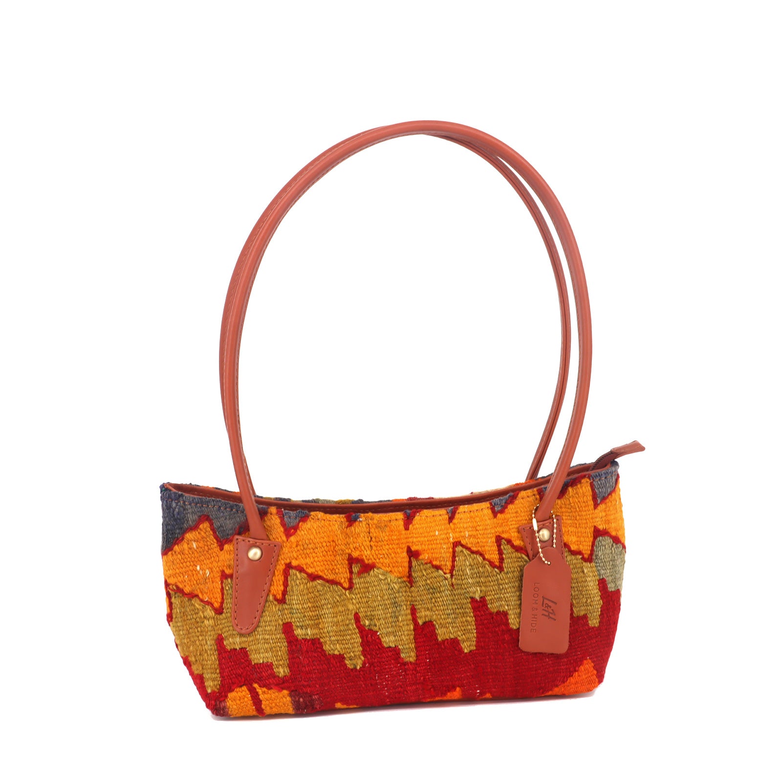 Nomad Kilim Leather Shoulder Bag