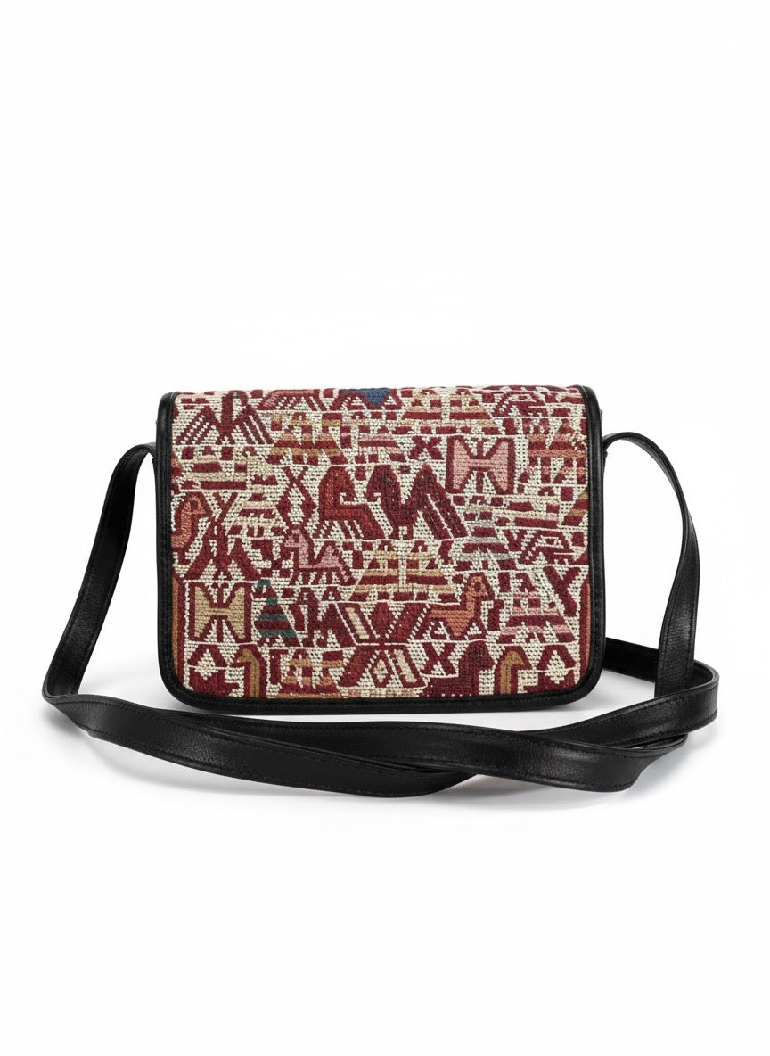 Sanaa Sumak Crossbody Leather Bag