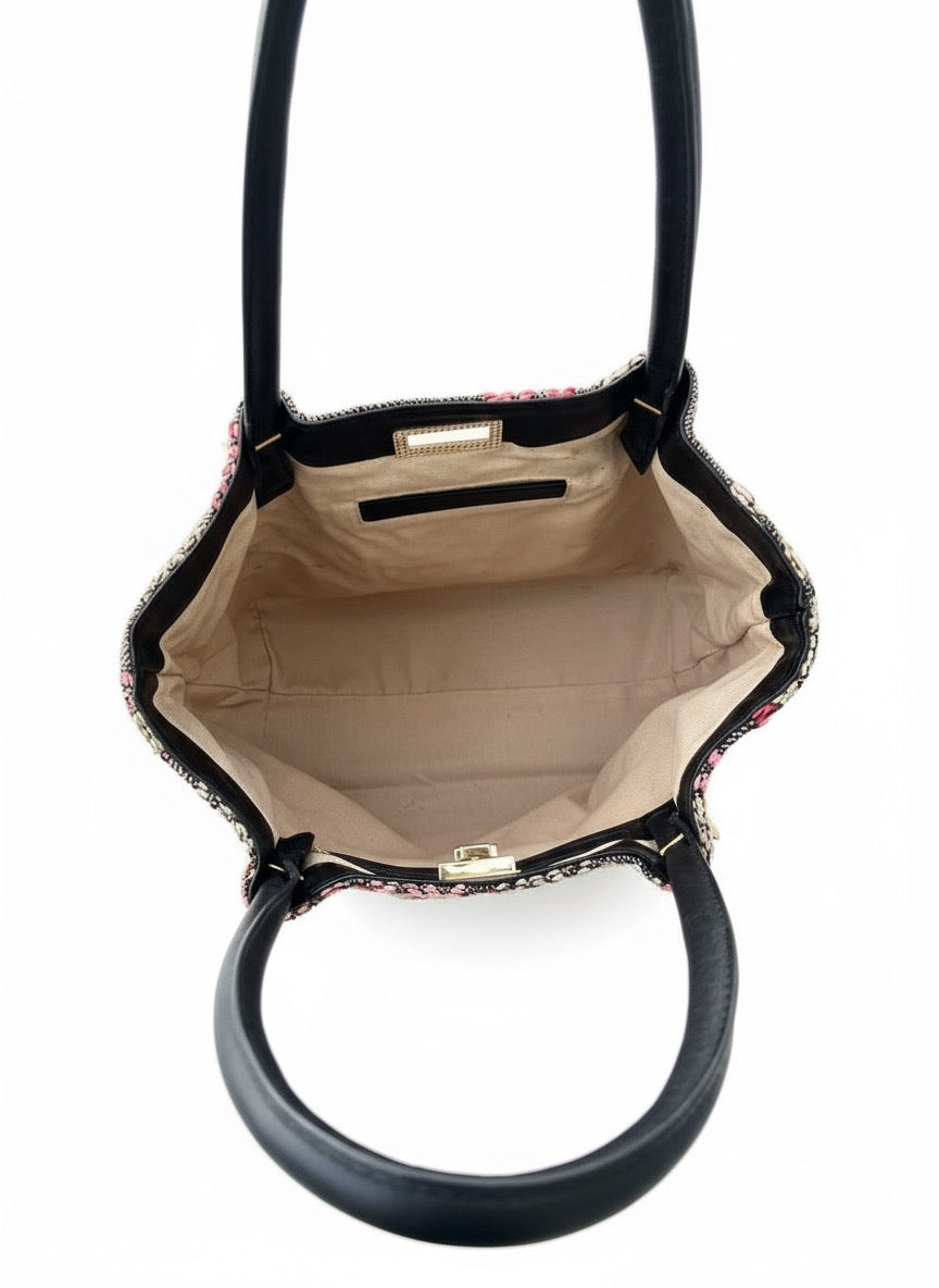 Verona Kilim Shoulder Leather Bag