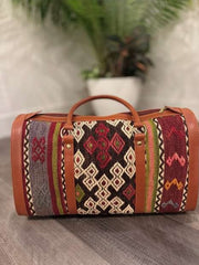 Mapenzi Kilim Weekender Bag.