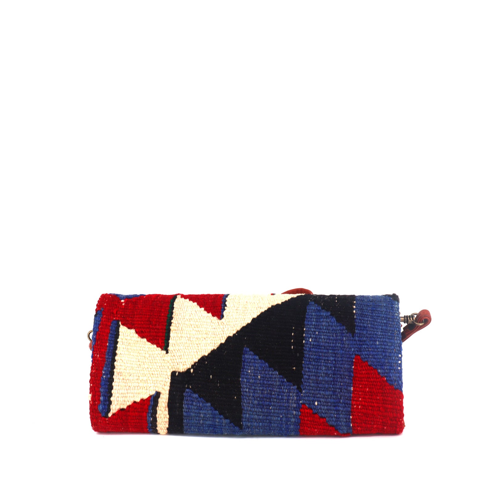 Allegra Kilim Clutch Leather Bag