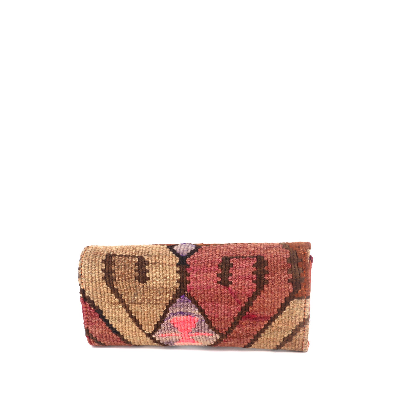 Florence Kilim Clutch Leather Bag - Image 3