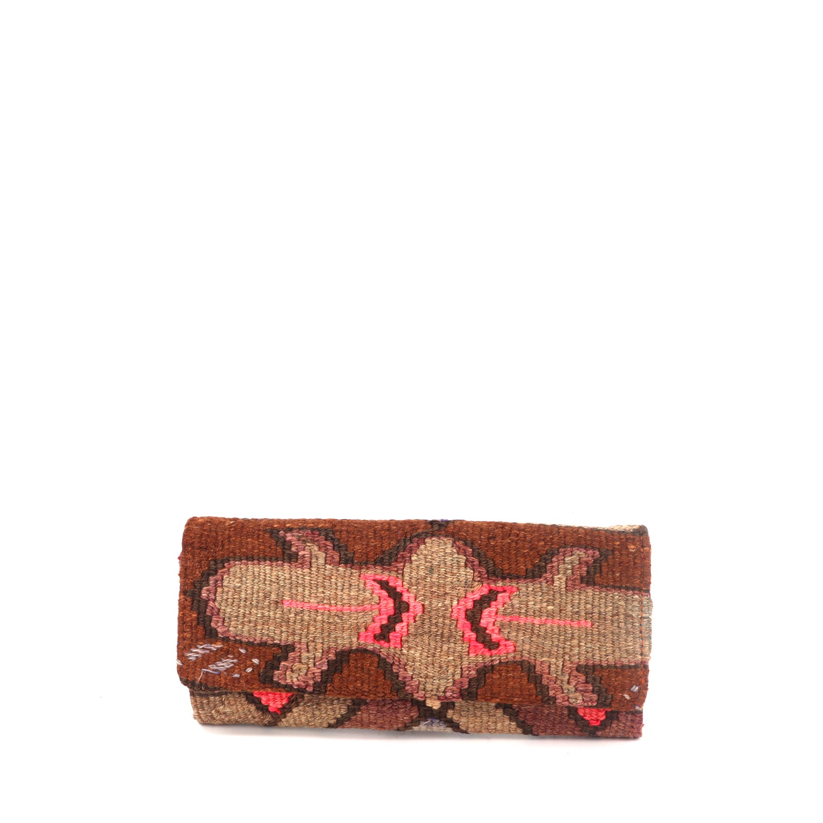 Florence Kilim Clutch Leather Bag