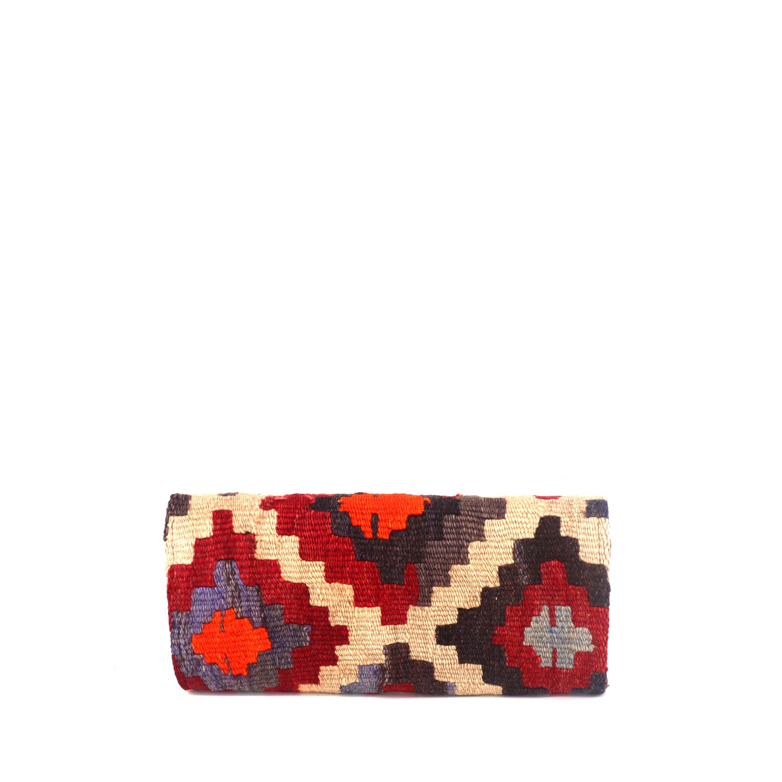 Isfahan Kilim Clutch Leather Bag
